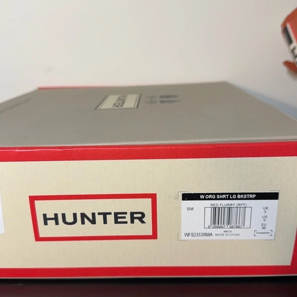 Hunter Women's Original Short Rain Boots | Size 5 | New‎ with OG Box
